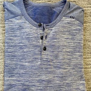 Men’s long sleeve Henley